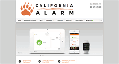 Desktop Screenshot of californiaalarm.com